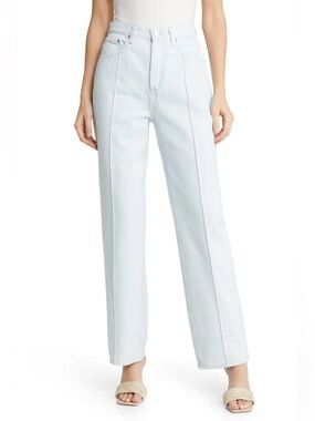 AG Clove Pintuck Relaxed Vintage Straight Jeans